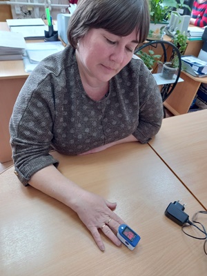 Сатурация и измерение артериального давления