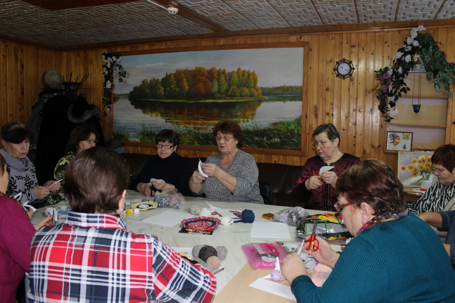 #волонтеры35#серебряные_добровольцы#мастер_класс#объемные_снежинки