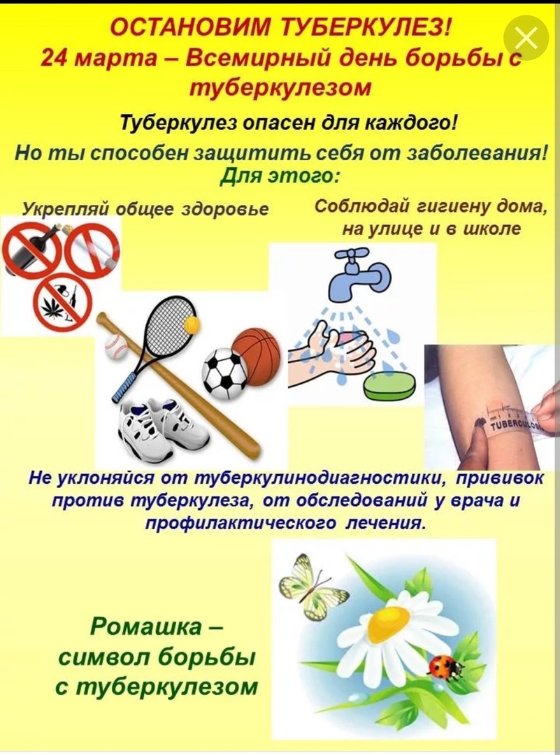 Всемирный день борьбы с туберкулезом.