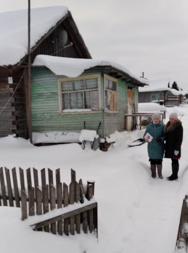 Рейд по проверке состояния деревянных домов с печным отоплением