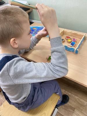 Использование развивающей панели Бизиборд .