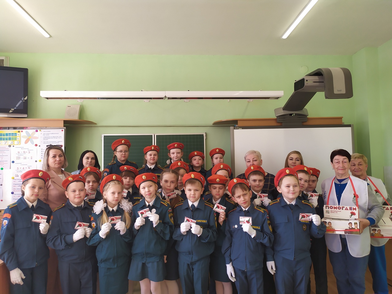 «Красная гвоздика» в Усть-Кубинский центр образования