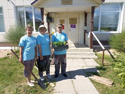 Аллея "серебряных" волонтёров