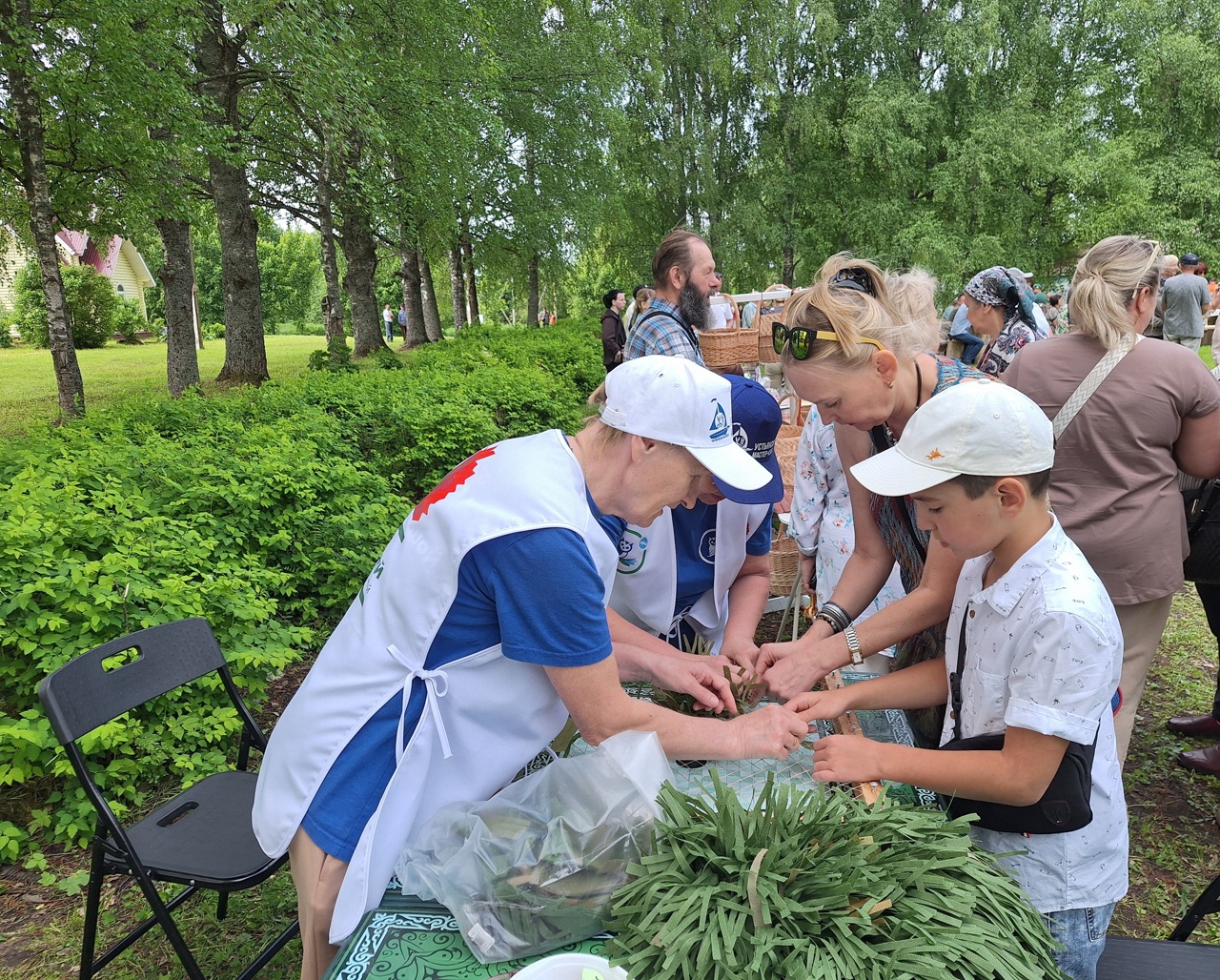 В праздник Березовой Троицы