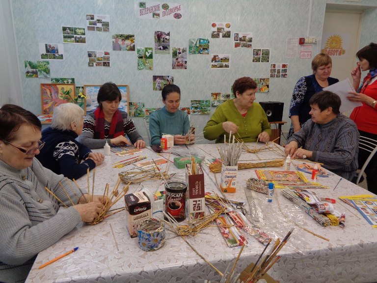 Поделки из газет