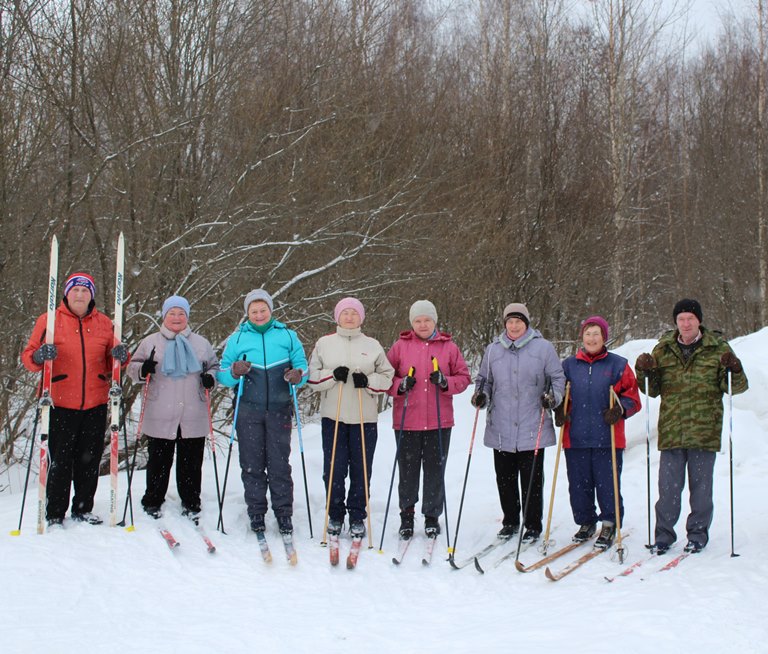 "Ветераны Центра активного долголетия «Забота» вновь вышли на лыжню здоровья."