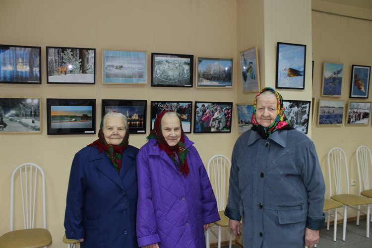 На выставке фотохудожников Вологодской области.