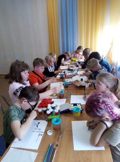 5 день лагеря "Радуга".