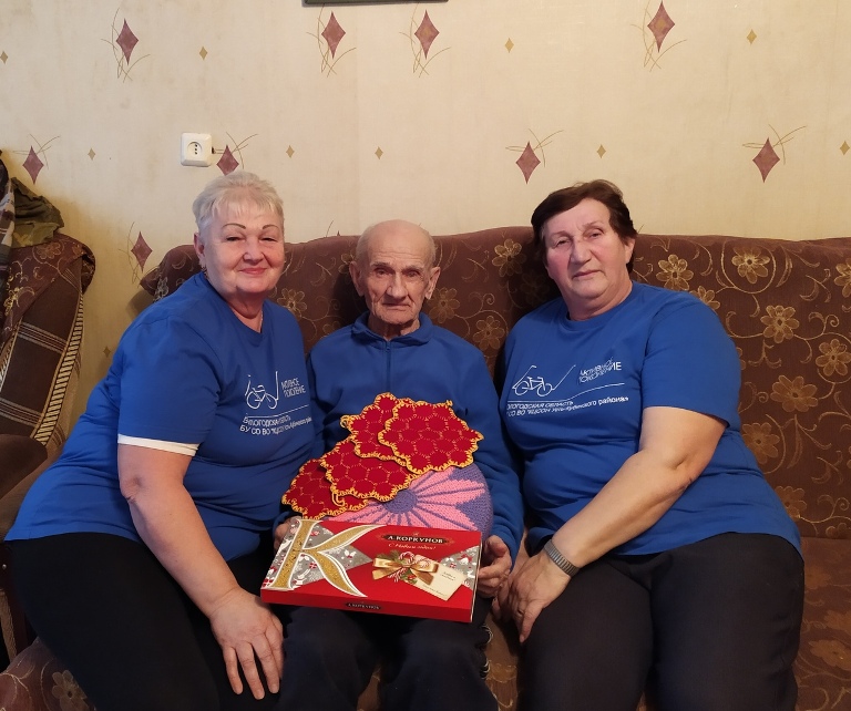 25 января исполнилось 95 лет участнику Великой Отечественной войны Василию Апполоновичу Кудряшову